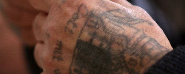 Тюремная наколка на руках  - Sputnik Армения