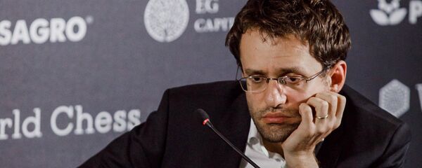 Левон Аронян на турнире претендентов на звание чемпиона мира по шахматам (12 марта 2018). Берлин, Германия Левон Аронян на турнире претендентов на звание чемпиона мира по шахматам (12 марта 2018). Берлин, Германия - Sputnik Արմենիա