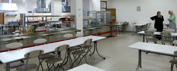 Школьная столовая. Архивное фото - Sputnik Армения