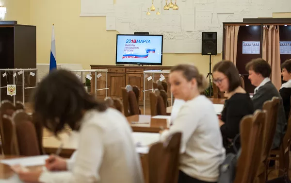 Избирательный участок No8026, Ереван Избирательный участок No8026, Ереван - Sputnik Армения