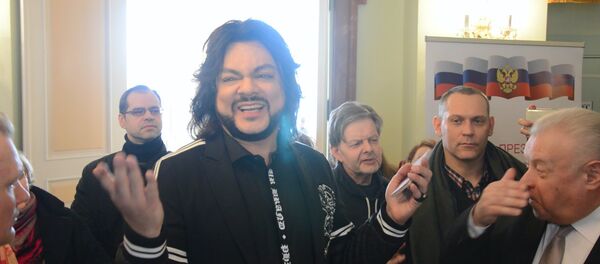 Филипп Киркоров спел на избирательном участке в Литве - Sputnik Արմենիա