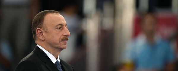 Президент Азербайджана Ильхам Алиев Президент Азербайджана Ильхам Алиев - Sputnik Արմենիա