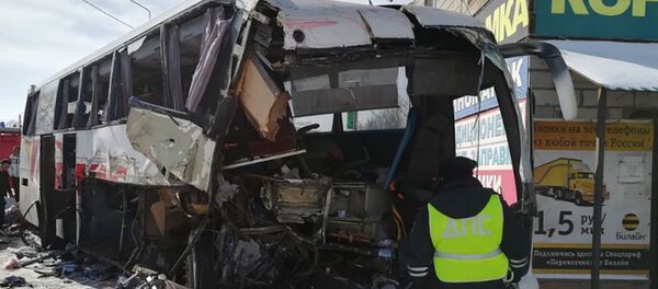 ДТП с участием автобуса Ереван-Москва - Sputnik Армения