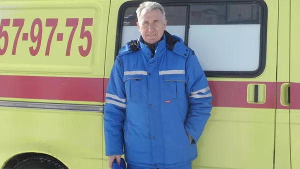 Врач воронежской скорой помощи Геннадий Балабаев