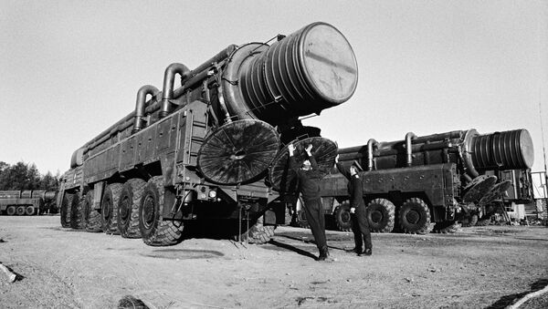 Подготовительные работы перед ликвидацией ракет РСД-10 - Sputnik Արմենիա