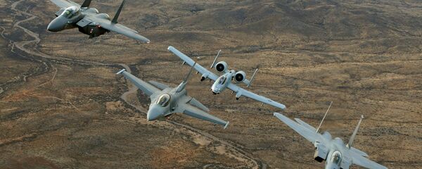 Истребители F15, F16 и штурмовик A10 - Sputnik Արմենիա