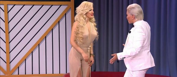 Кадр телешоу Мужчина / женщина на Первом канале, выпуск от 20.03.18 - Sputnik Армения