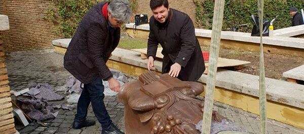 Статуя Григора Нарекаци в Ватикане Статуя Григора Нарекаци в Ватикане - Sputnik Արմենիա