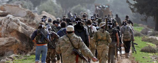 Курдские подразделения покидающие Африн Курдские подразделения покидающие Африн - Sputnik Армения