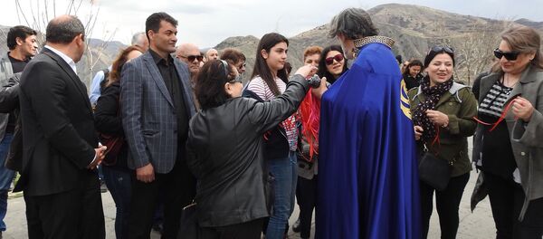 Празднование языческого нового года в Гарни Празднование языческого нового года в Гарни - Sputnik Արմենիա