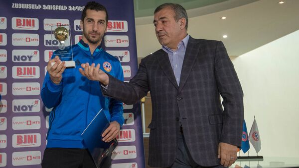 Церемония награждения лучшего армянского футболиста - Sputnik Արմենիա