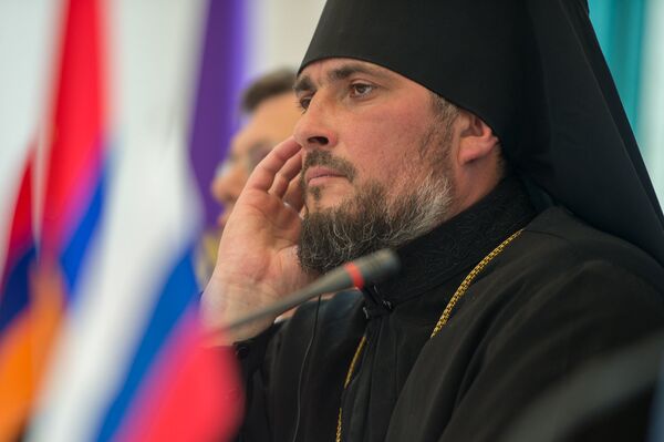 Третья международная конференция Традиционные ценности — вызовы современности в Первопрестольном Эчмиадзине Третья международная конференция Традиционные ценности — вызовы современности в Первопрестольном Эчмиадзине - Sputnik Армения