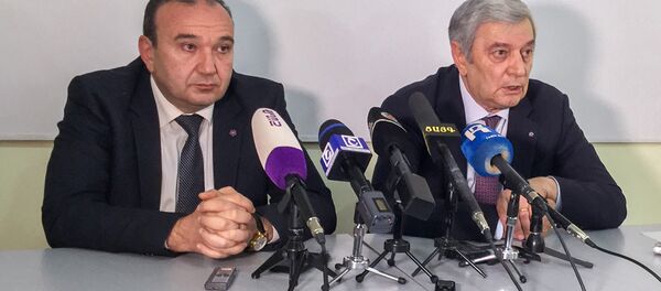 Левон Мкртчян и Феликс Цолакян (справа) - Sputnik Армения