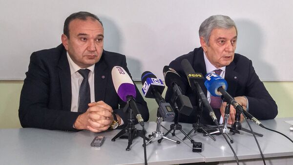 Левон Мкртчян и Феликс Цолакян (справа) - Sputnik Армения