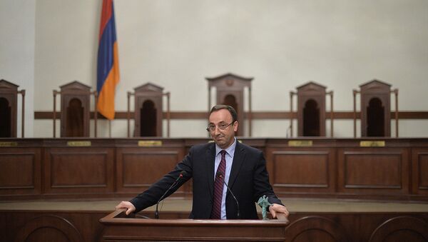 Председатель Конституционного суда Армении Грайр Товмасян - Sputnik Արմենիա