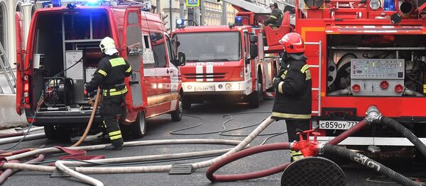 Тушение пожара. Архивное фото - Sputnik Армения