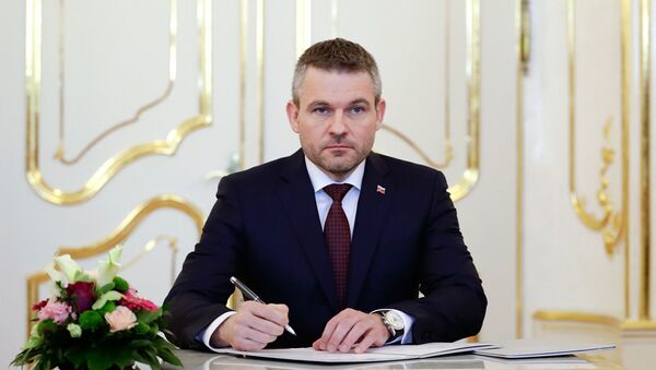 Премьер-министр Словакии Петер Пеллегрини - Sputnik Армения