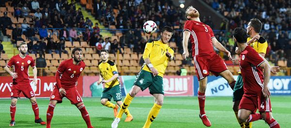 Товарищеский матч. Армения - Литва. 27.03.2018 Товарищеский матч. Армения - Литва. 27.03.2018 - Sputnik Արմենիա