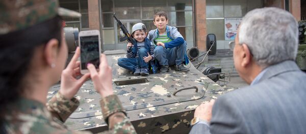 Выставка оборонных технологий ArmHiTec 2018 в Ереване - Sputnik Армения