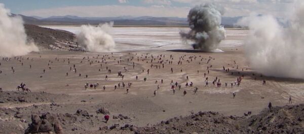 Реконструкция знаменитой битвы за независимость Боливии - Sputnik Армения