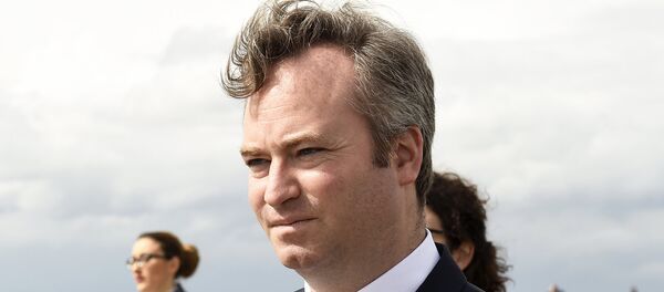 Государственный секретарь при министре Европы и иностранных дел Франции Жан-Батист Лемуан в Мемориале Геноцида армян Государственный секретарь при министре Европы и иностранных дел Франции Жан-Батист Лемуан в Мемориале Геноцида армян - Sputnik Армения