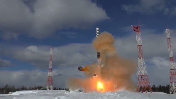 Минобороны опубликовало видео испытаний ракеты Сармат - Sputnik Армения