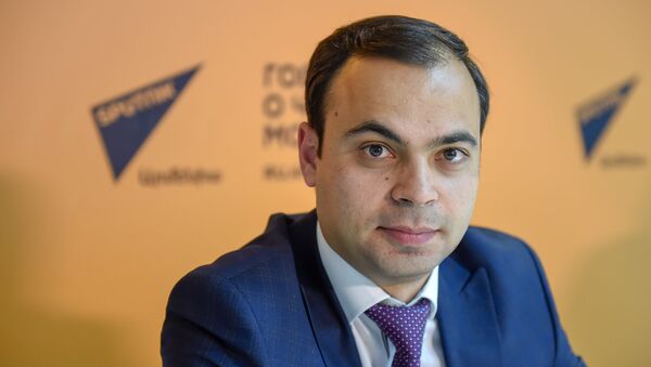 Глава аналитического управления Государственной комиссии по защите экономической конкуренции Гнел Алавердян - Sputnik Արմենիա
