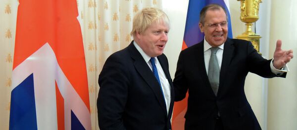 Встреча глав МИД РФ и Великобритании С. Лаврова и Б. Джонсона - Sputnik Армения