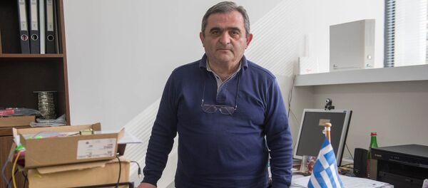Глава Союза греческих организаций Армении Аркадий Хитаров - Sputnik Армения
