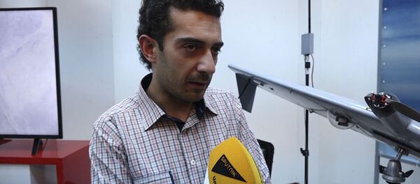 Новый армянский беспилотник с возможностью боевой загрузки - Sputnik Армения