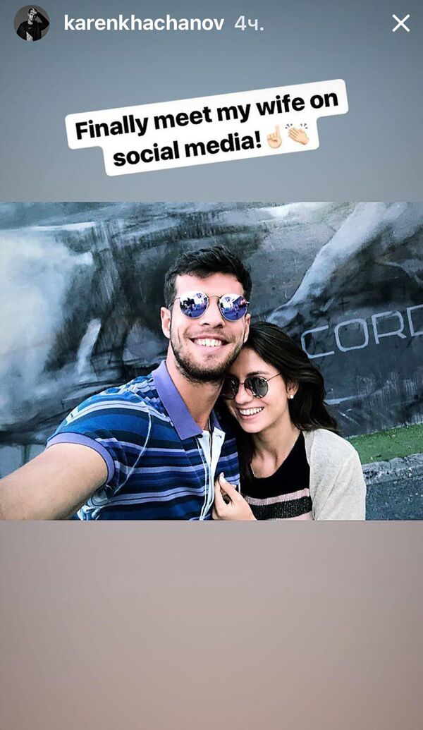 Инстаграм-стори Карен Хачанов - Sputnik Արմենիա