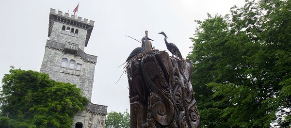 Смотровая башня на горе Ахун Смотровая башня на горе Ахун - Sputnik Армения