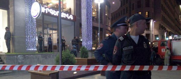 Взрыв в ресторане Бургер кинг в Ереване - Sputnik Армения