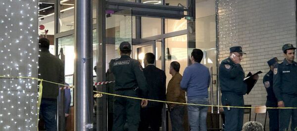 Взрыв в ресторане Бургер кинг в Ереване Взрыв в ресторане Бургер кинг в Ереване - Sputnik Армения