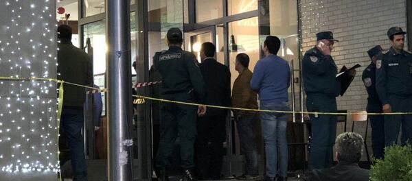 Взрыв в ресторане Бургер кинг в Ереване Взрыв в ресторане Бургер кинг в Ереване - Sputnik Армения