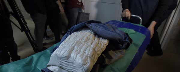 Обстановка в мед.центре Григор Лусаворич, куда доставлены раненные при взрыве ресторана Бургер кинг - Sputnik Արմենիա