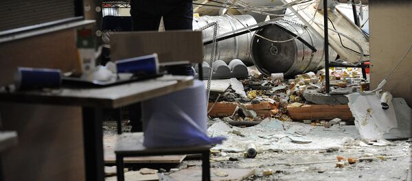 Взрыв в ресторане Бургер кинг в Ереване - Sputnik Армения