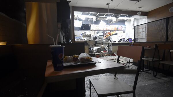 Взрыв в ресторане Бургер кинг в Ереване - Sputnik Արմենիա
