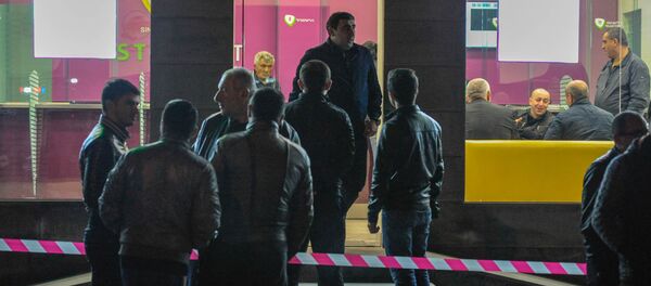 Разбойное нападениа на филиал компании Фаст Кредит Разбойное нападениа на филиал компании Фаст Кредит - Sputnik Армения