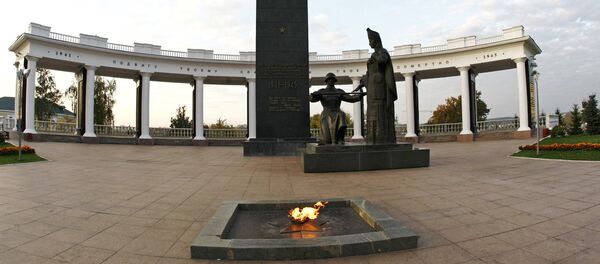 Памятник воинам Мордовии, павшим в годы Великой Отечественной войны, в Саранске - Sputnik Արմենիա