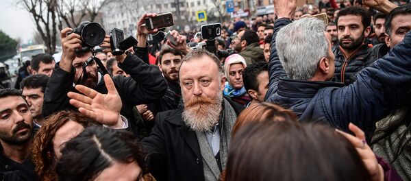 Акция турецких курдов (12 января 2018). Стамбул, Турция - Sputnik Армения