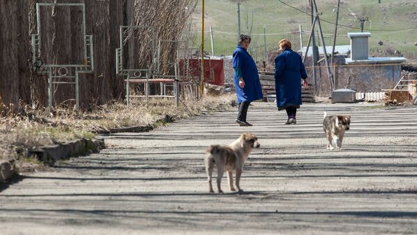 Весна в селе Гагарин, Гегаркуник - Sputnik Արմենիա