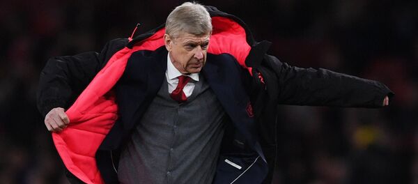 Главный тренер ФК Арсенал Арсен Венгер на матче 1/4 финала Лиги Европы Арсенал - ЦСКА (5 апреля 2018). Лондон, Великобритания - Sputnik Армения