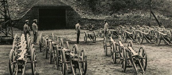 Изделия завода Крупп в городе Эссен, Германия - Sputnik Армения