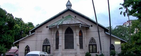 Церковь Святого Иоанна Крестителя, Янгон, Мьянма Церковь Святого Иоанна Крестителя, Янгон, Мьянма - Sputnik Արմենիա