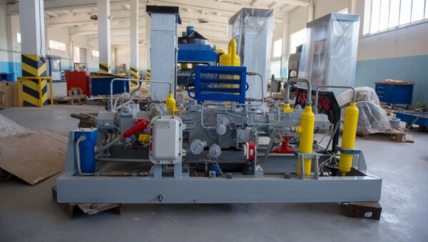 Оборудование на заводе газовых компрессоров - Sputnik Արմենիա