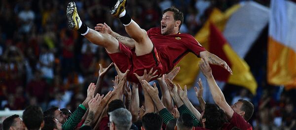 Бывший капитан ФК Рома Франческо Тотти - Sputnik Армения