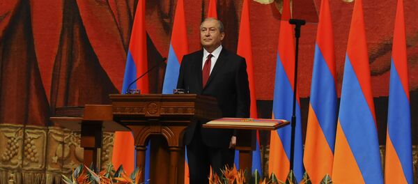 Торжественная клятва Армена Саркисяна на посту президента Армении - Sputnik Армения