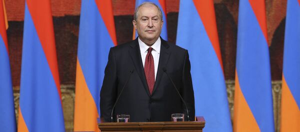Инаугурация 4-го президента Армении Армена Саркисяна Инаугурация 4-го президента Армении Армена Саркисяна - Sputnik Армения