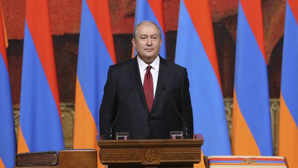 Инаугурация 4-го президента Армении Армена Саркисяна - Sputnik Արմենիա